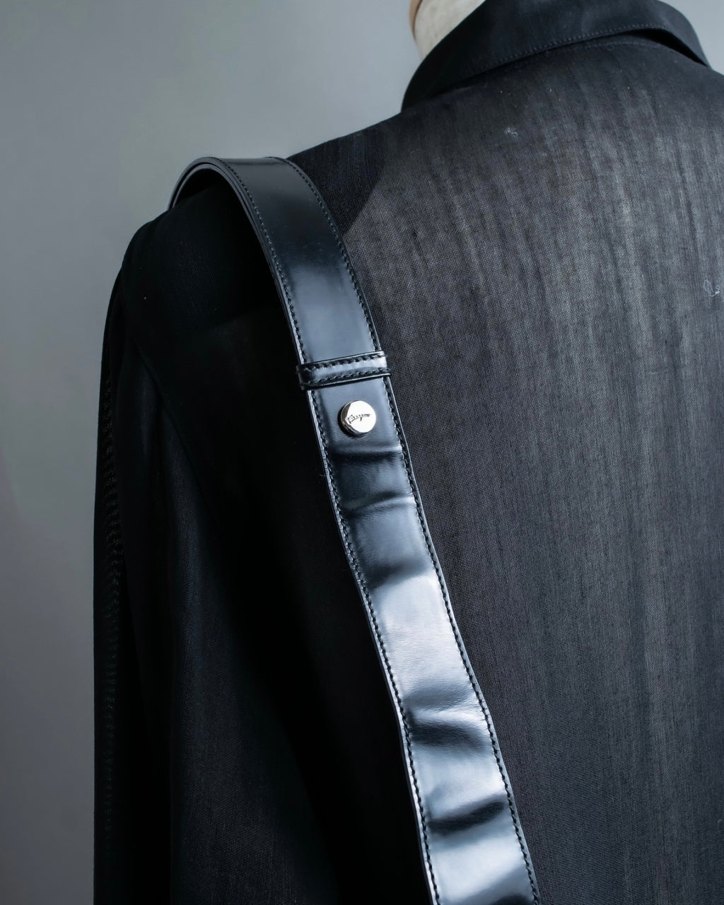 "Salvatore Ferragamo" enamel shoulder bag