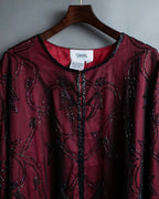 Sheer Layered Bijou Jacket