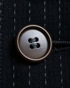 "Paul Smith London" Stitch design stripe compact lapel single tailored jacket