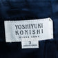 "YOSHIYUKI KONISHI" Embroidered accents oversized set up