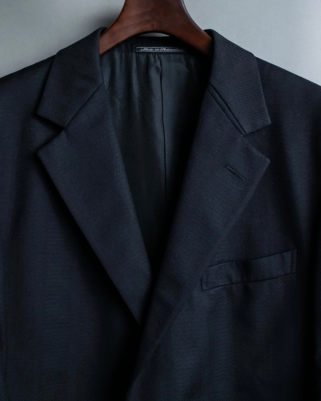 "GIANNI VERSACE" dark stripe archive setup