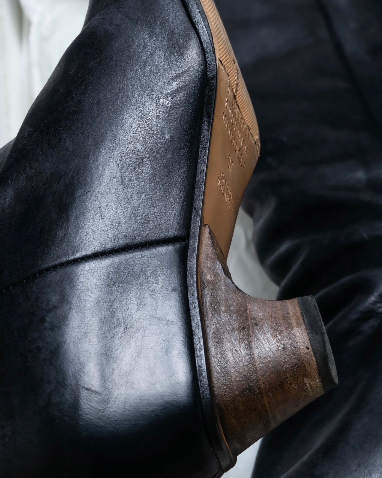"Maison Martin Margiela" Unisex long boots