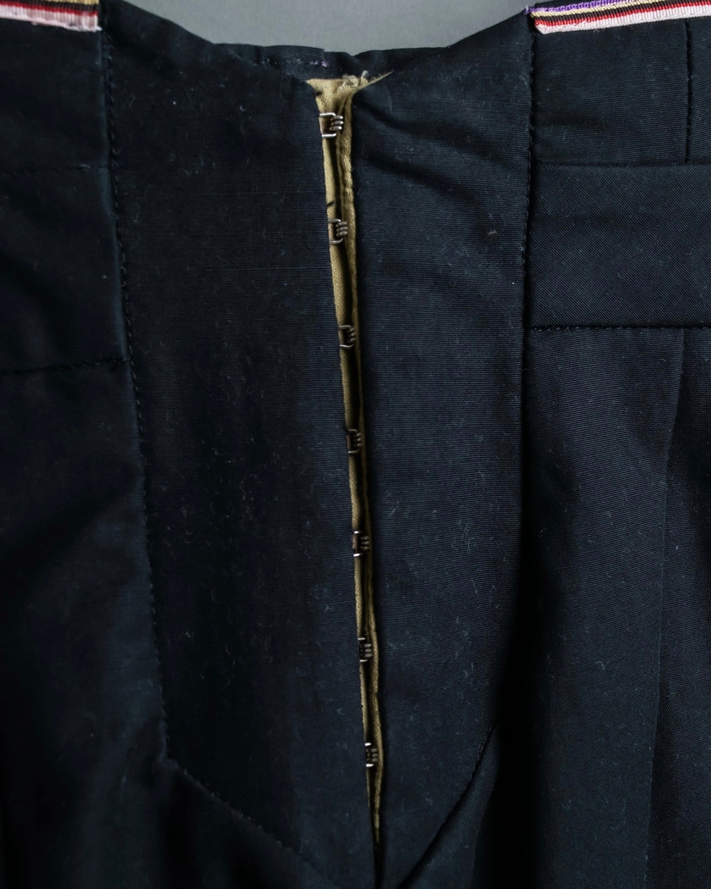 "KENZO" marine design super flare pants