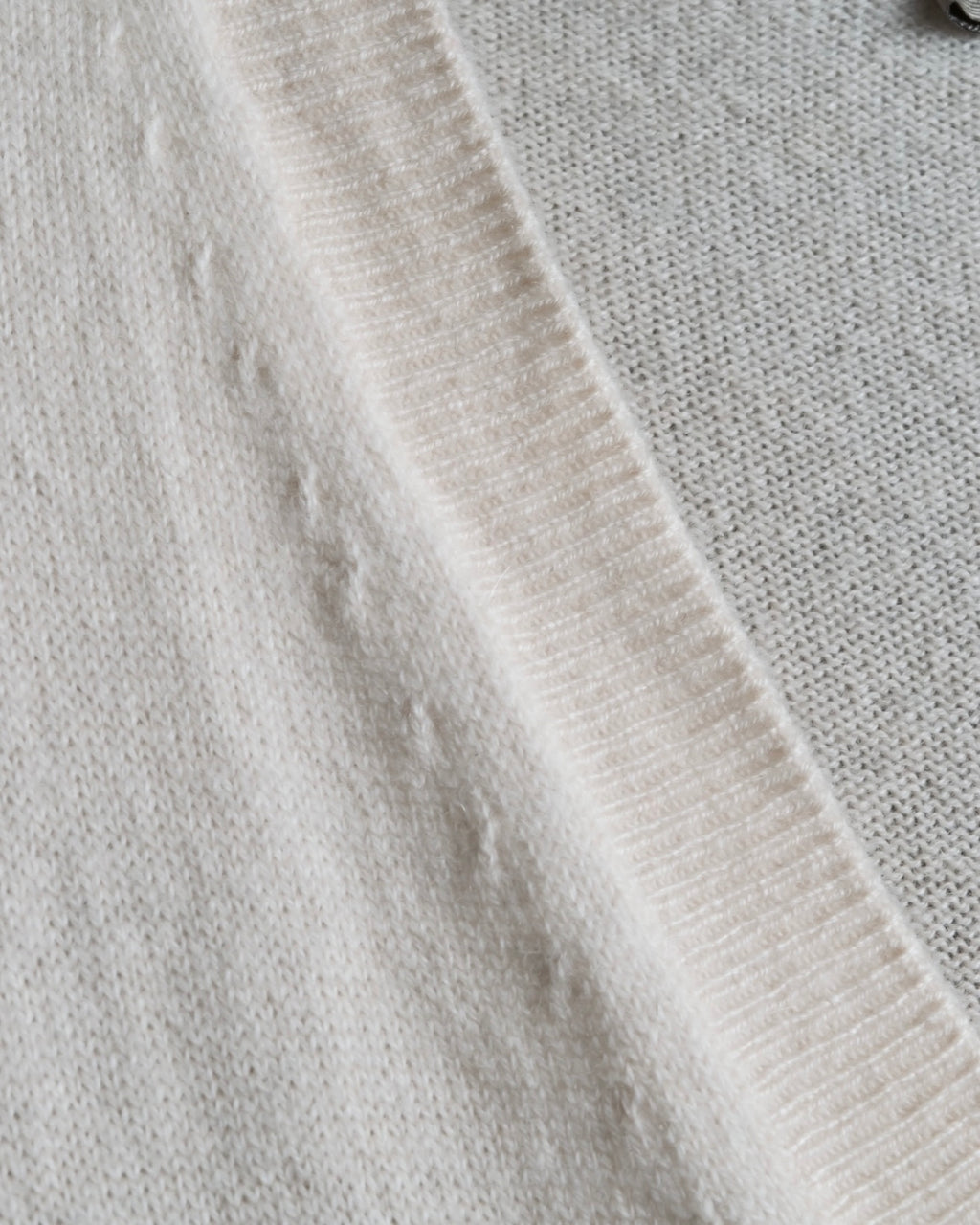 "BOTTEGA VENETA" art pattern cashmere 100% knit