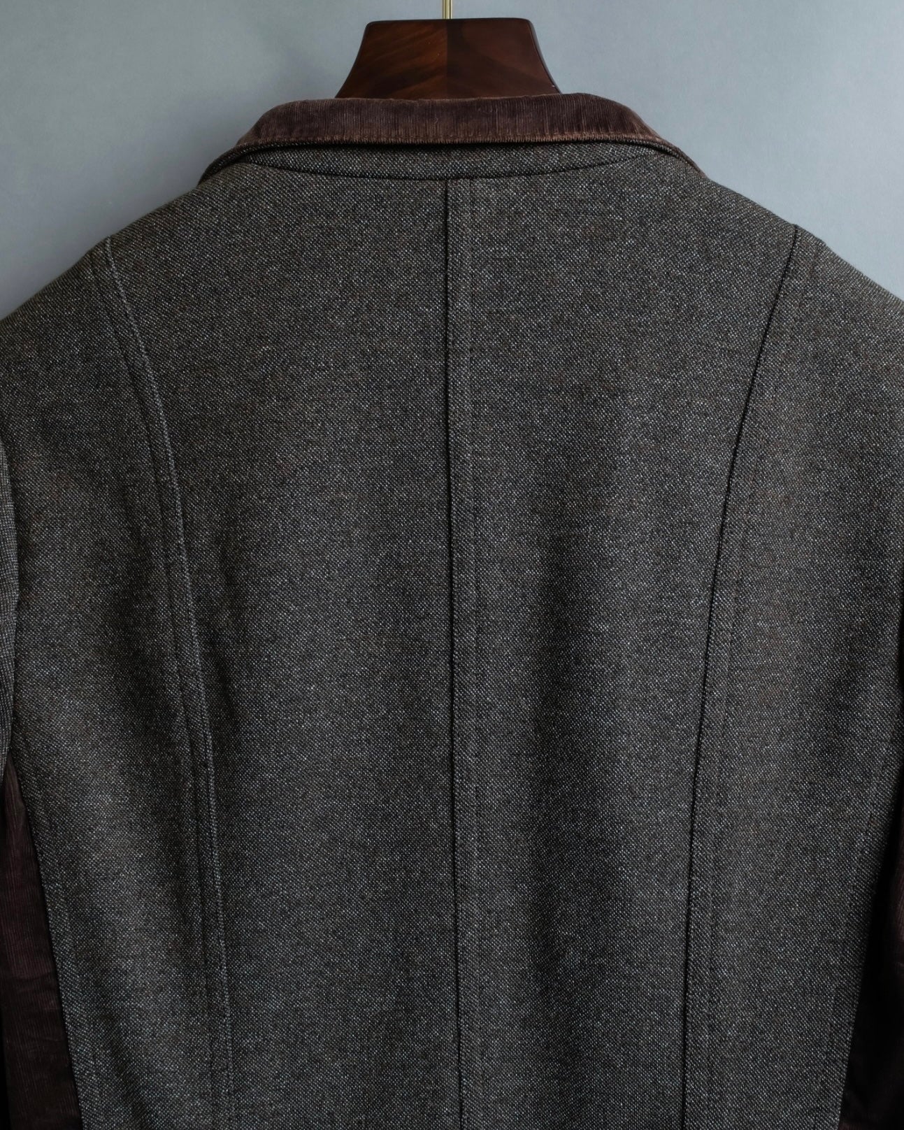 "KANSAI BIS" tailored corduroy combination jacket