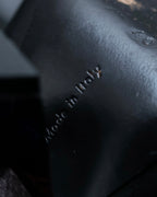 "CELINE" clear heel leather shoes