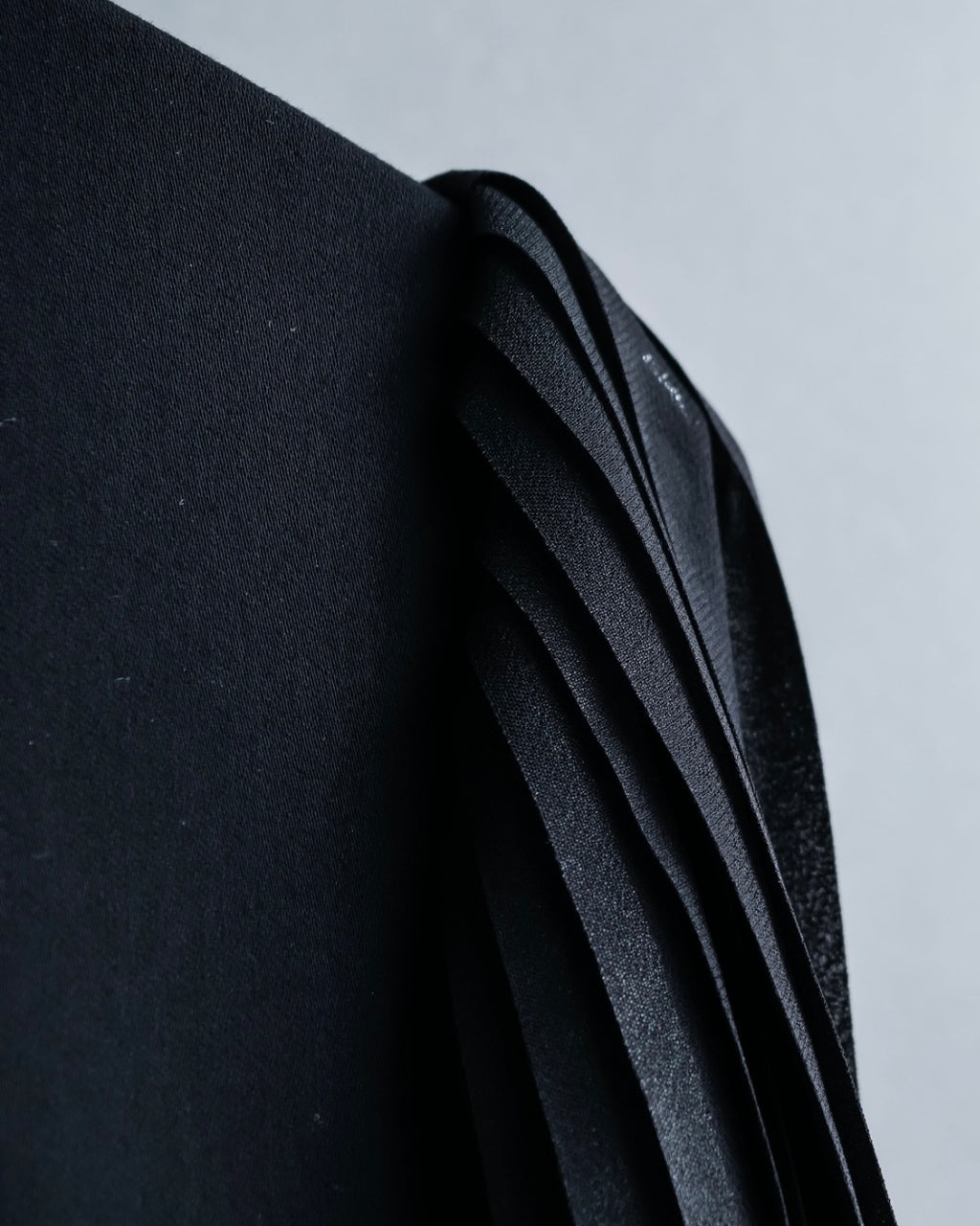 “Karl Lagerfeld” pleats designed stand collar summer dress