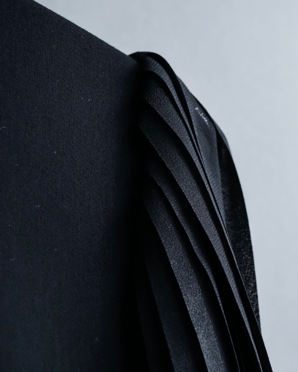 “Karl Lagerfeld” pleats designed stand collar summer dress