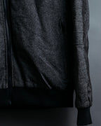 "JUNYA WATANABE" Cotton Herringbone Hoodie Jacket