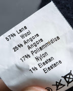 "Ermanno Scervino" Angora blend cardigan design jacket