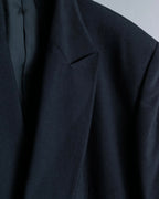 "CLAUDE MONTANA" Long lapel beautiful silhouette setup