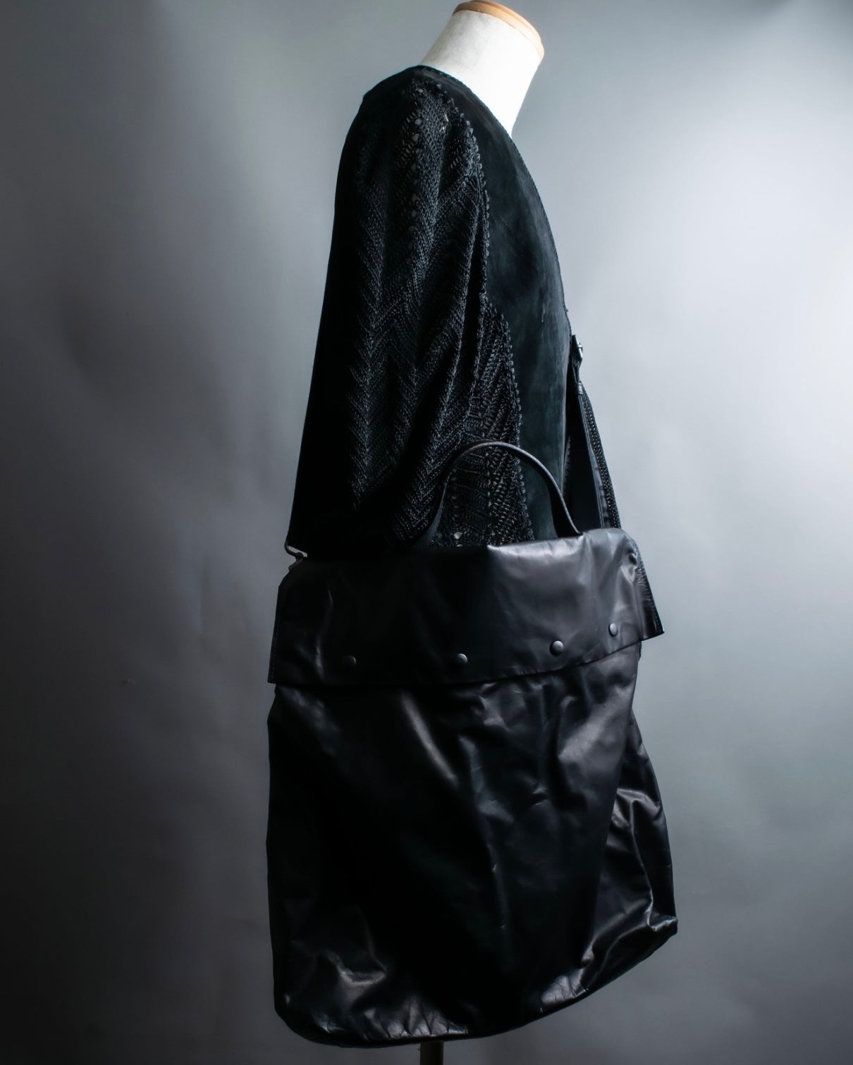 "Maison Margiela" 2016 aw leather sailor bag