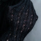 "FENDI" Hair fringe sheer combination summer knit