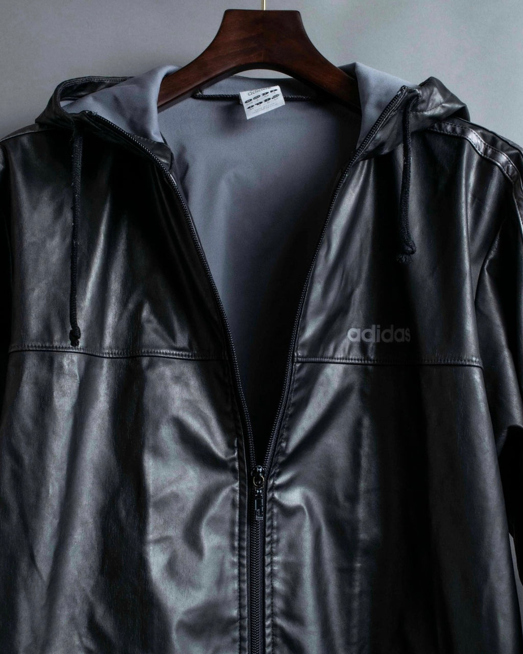 "adidas" Glossy dark black jersey setup