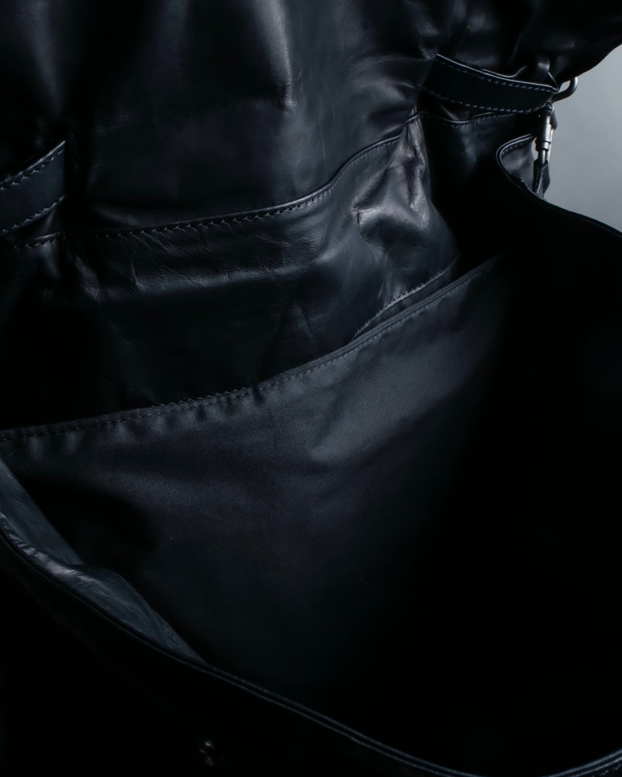 "Maison Margiela" 2016 aw leather sailor bag