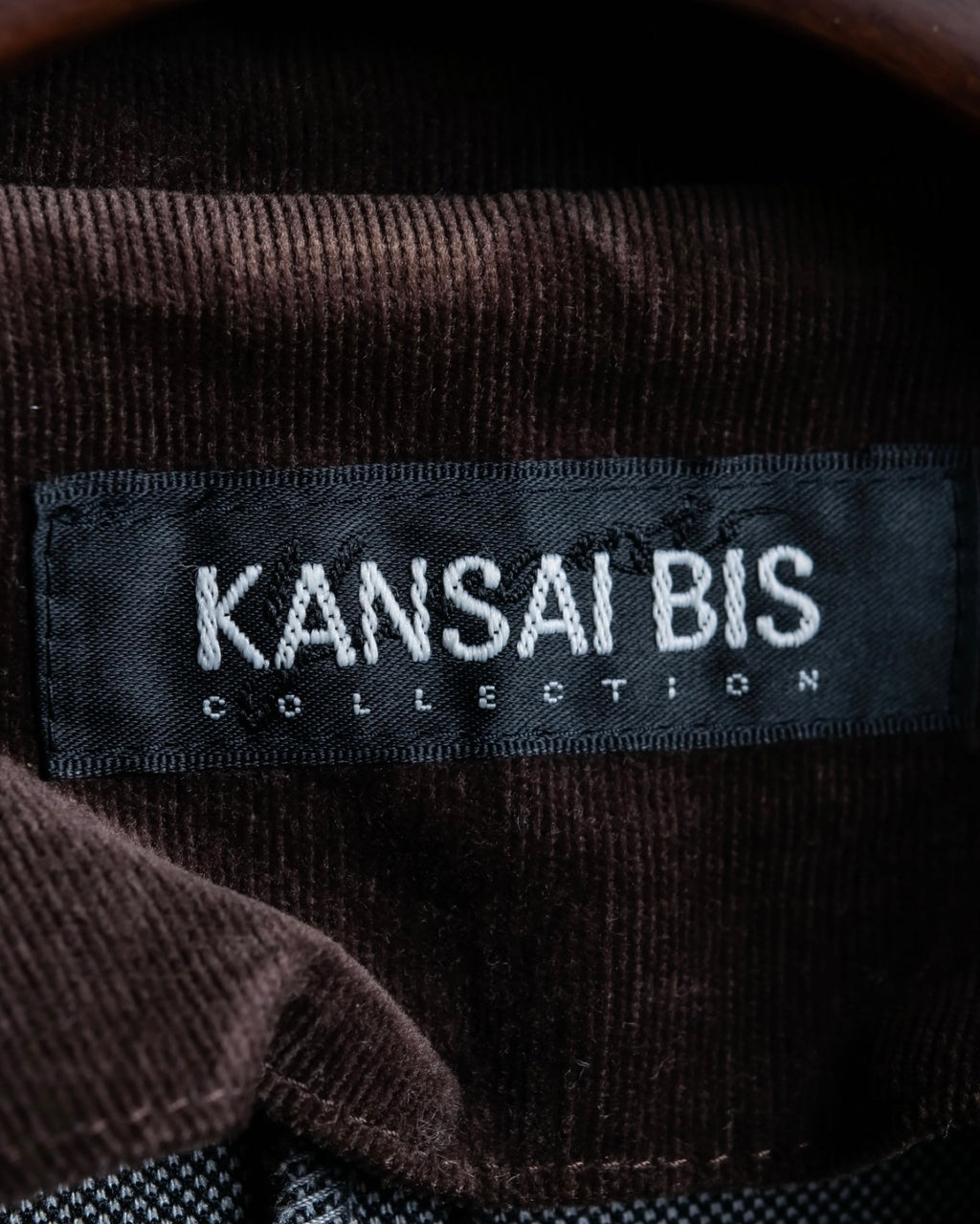 "KANSAI BIS" tailored corduroy combination jacket