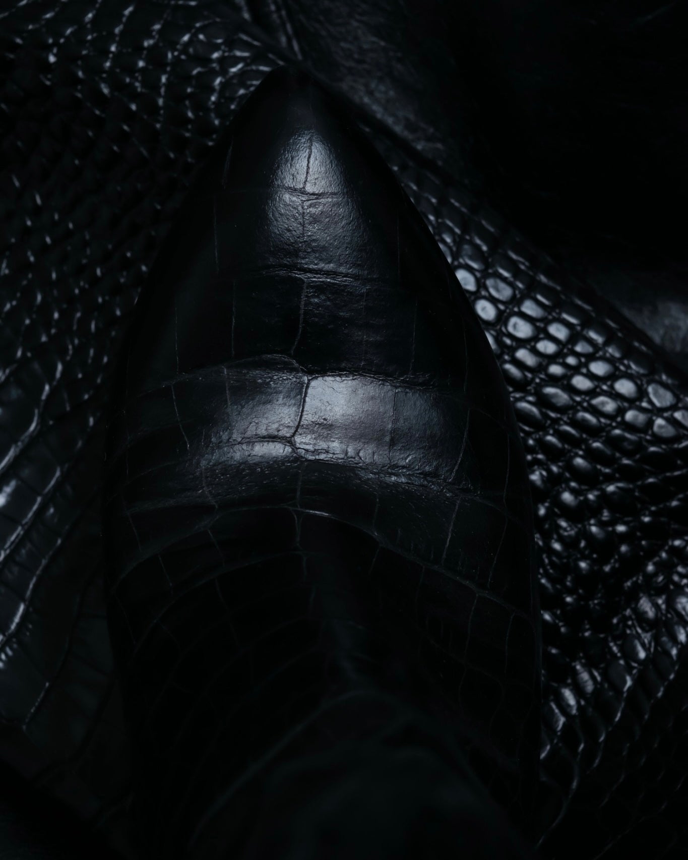 "Maison Martin Margiela" high quality crocodile leather long boots