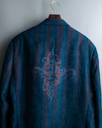 XL Vintage iridescent corduroy tailored jacket