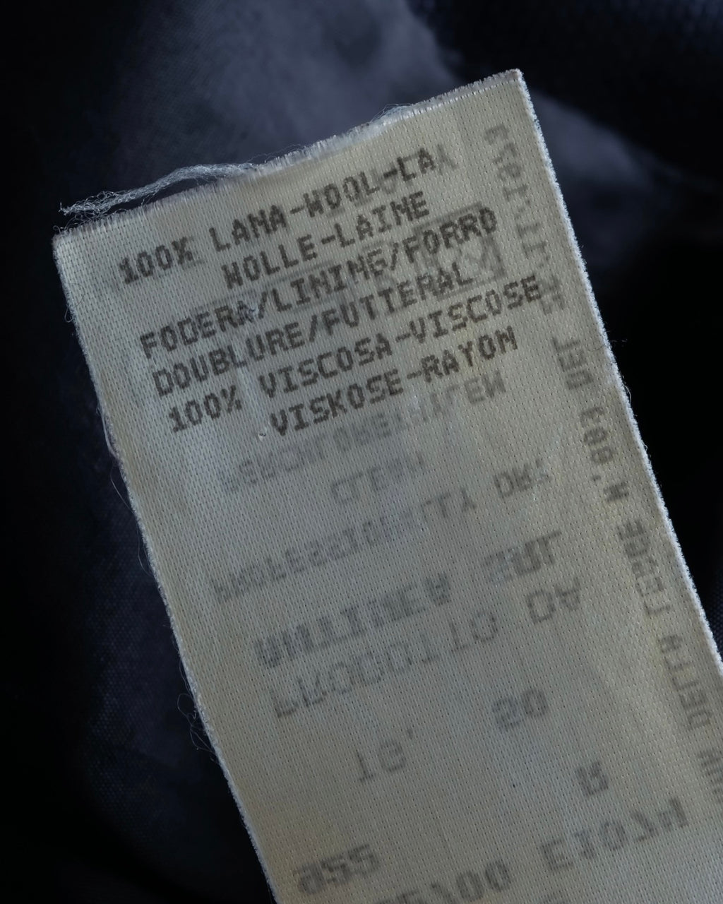 "EMPORIO ARMANI" Double-breasted long tailored jacket