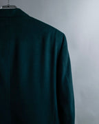 "Christian Dior MONSIEUR" Wool cashmere vibrant blue green tailored jacket