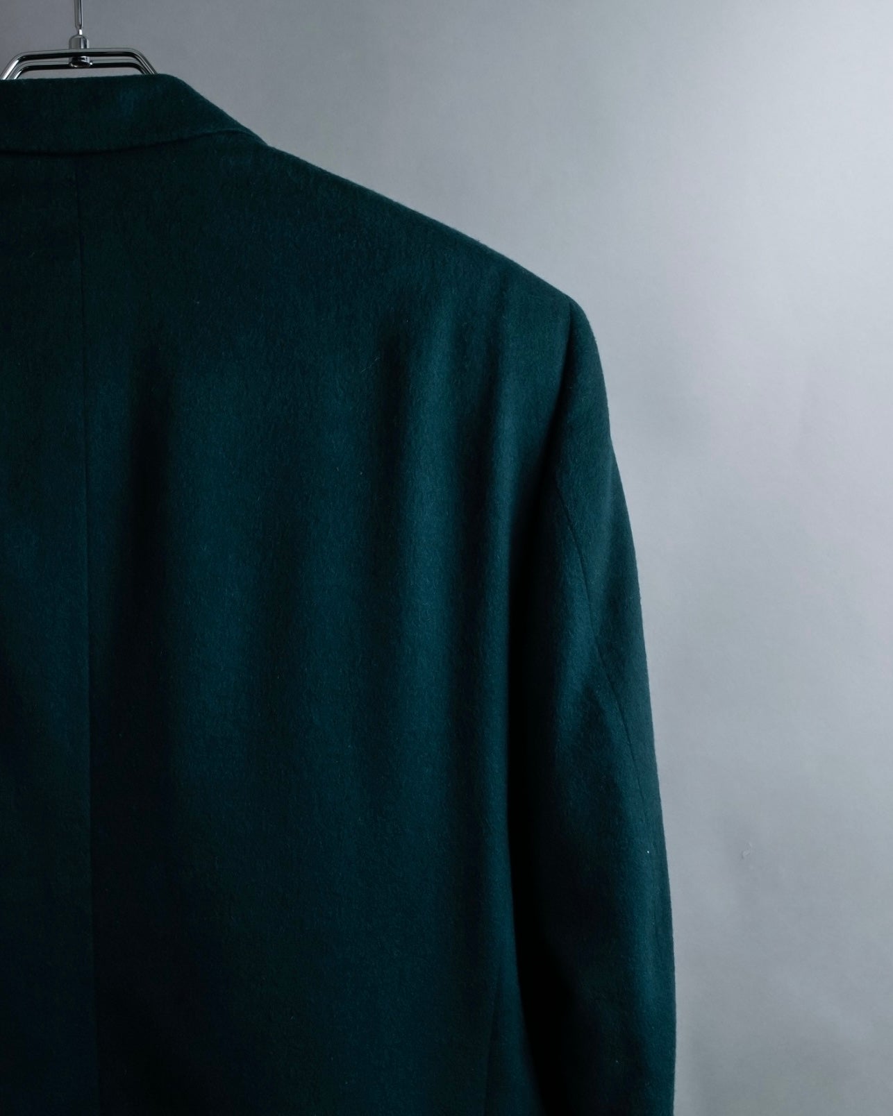 "Christian Dior MONSIEUR" Wool cashmere vibrant blue green tailored jacket