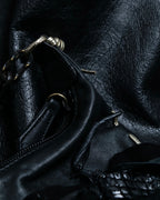 "VALENTINO GARAVANI" Flower accent chain leather bag