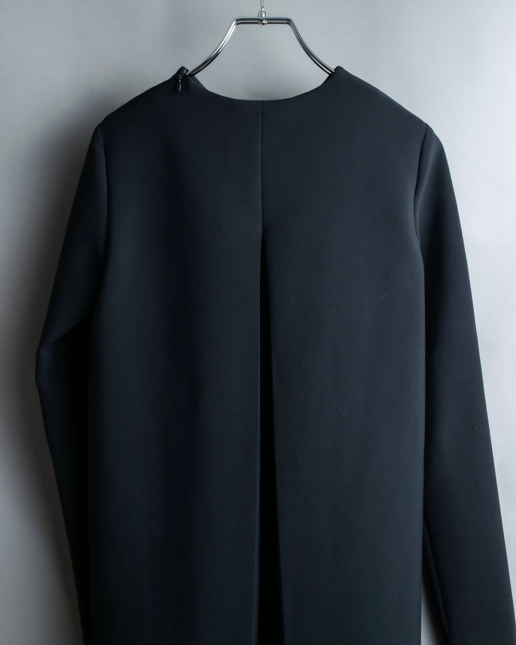 "YOKO CHAN" Deep action pleated mid-length dress