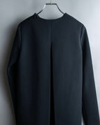 "YOKO CHAN" Deep action pleated mid-length dress