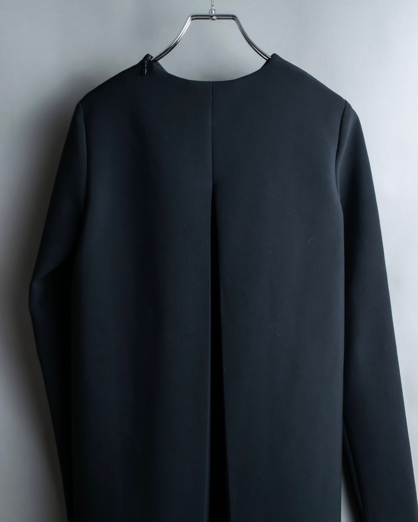 "YOKO CHAN" Deep action pleated mid-length dress