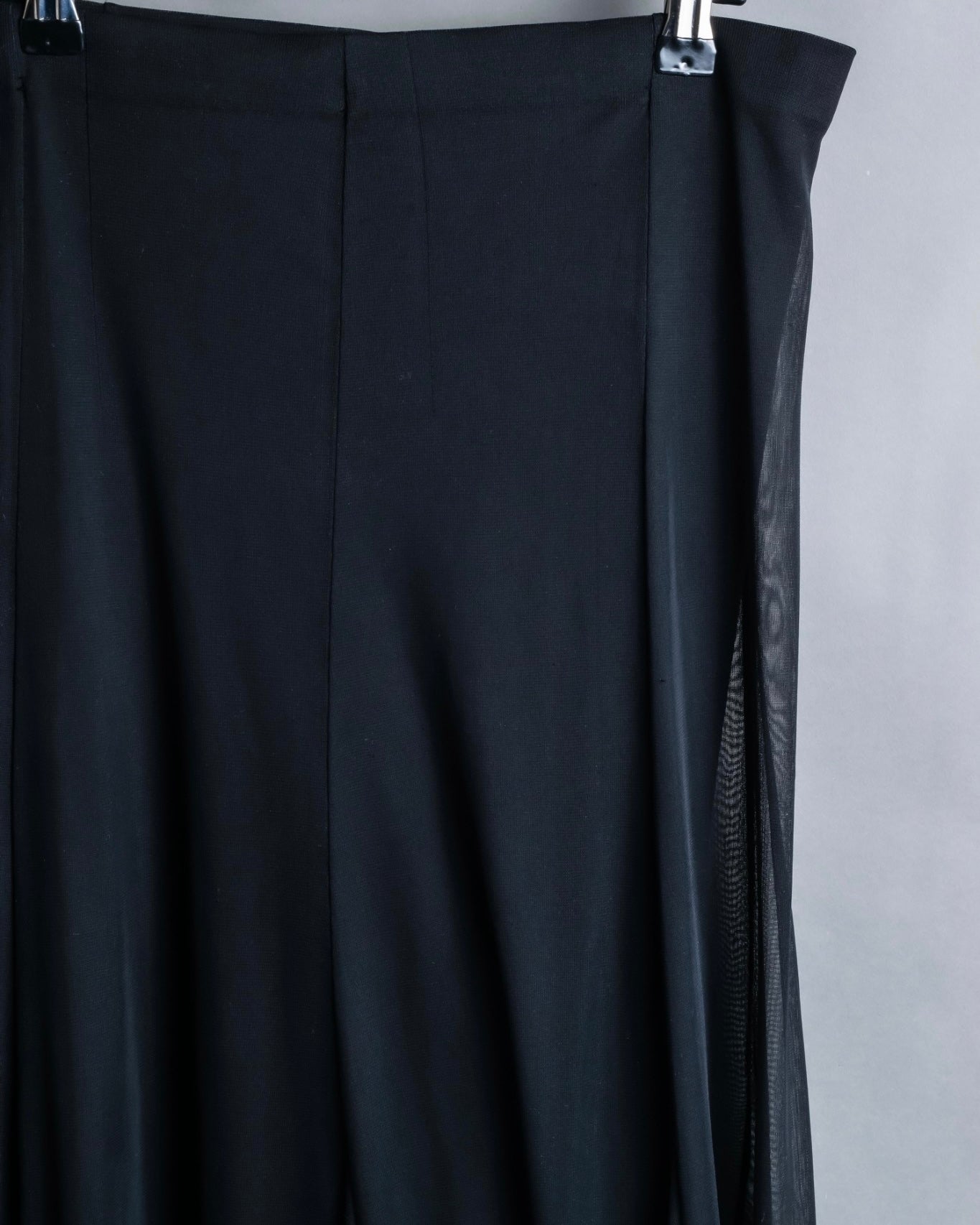 "POLO Paris" Sheer mermaid skirt