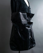 "Maison Margiela" 2016 aw leather sailor bag