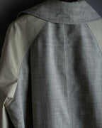 "LOEWE" Beautiful curved lapel raglan spring coat