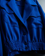 “OLD GUCCI” beautiful blue colored short jacket