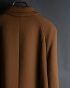 “LOEWE” beautiful cut raglan sleeve Lana wool 100% coat