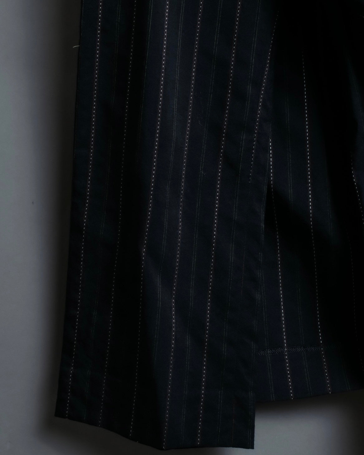 "Y's" Red Line Striped Wrap Pants Design Setup