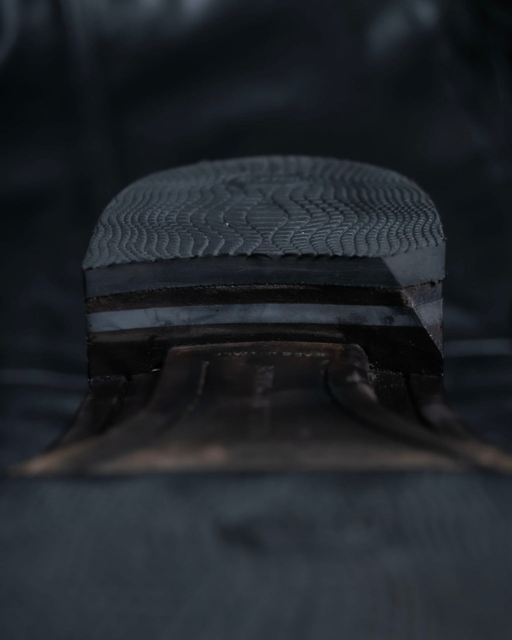 “BOTTEGA VENETA” round toe intrecciato leather boots