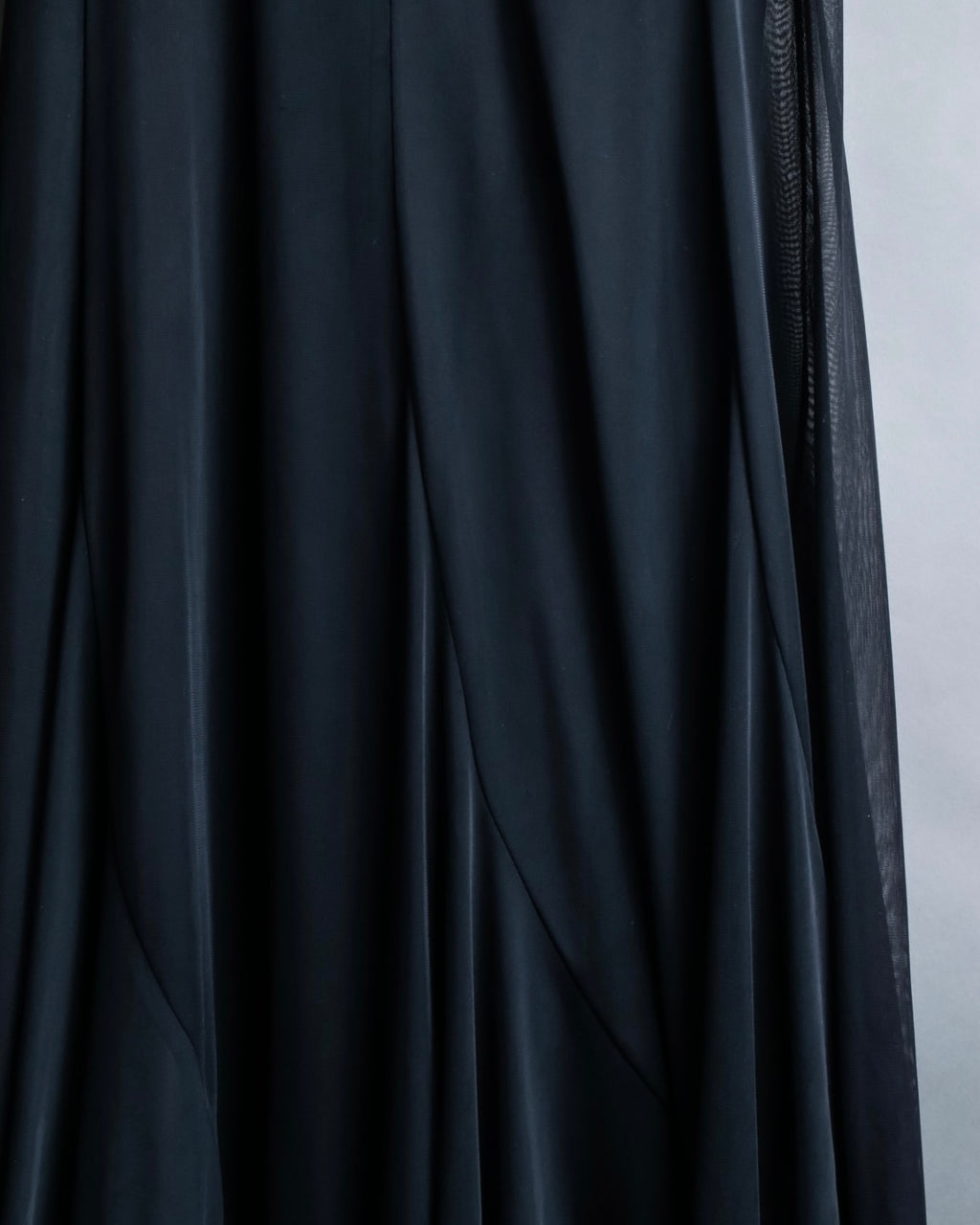 "POLO Paris" Sheer mermaid skirt