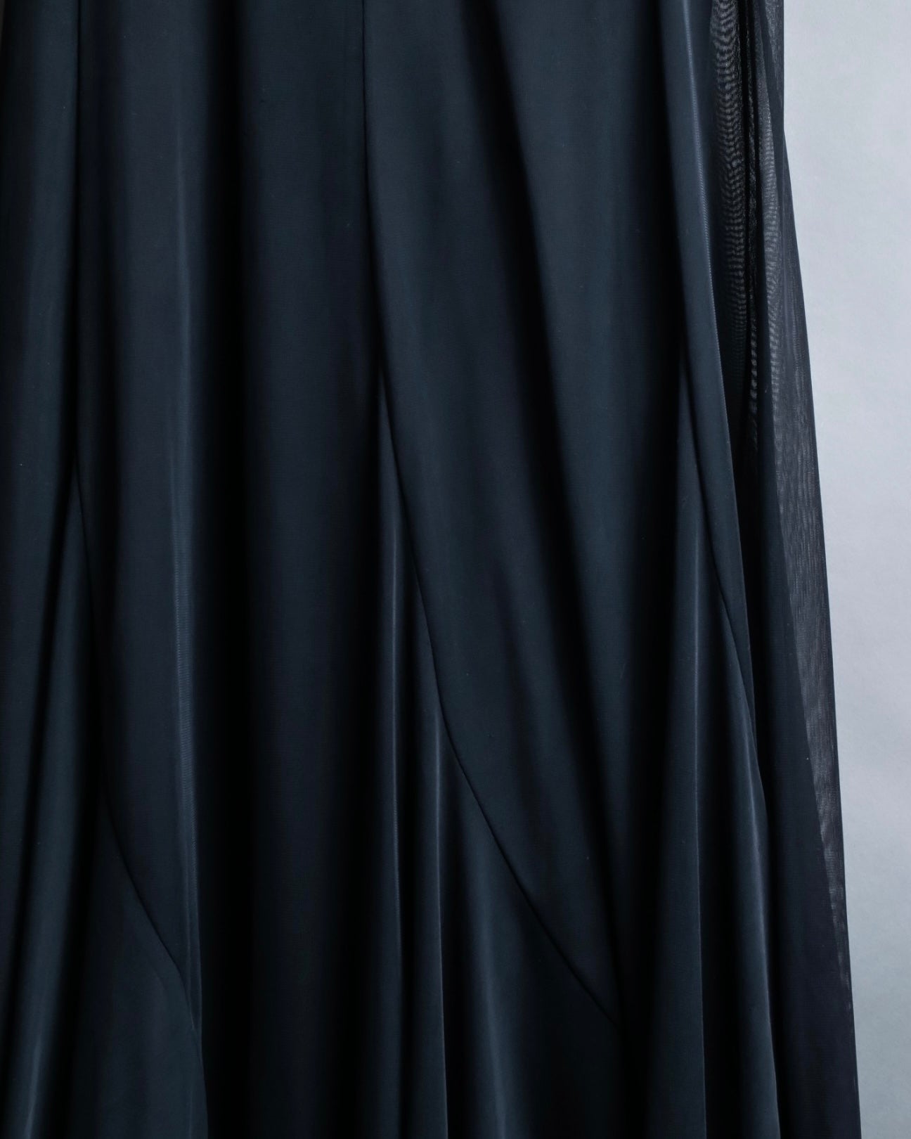 "POLO Paris" Sheer mermaid skirt