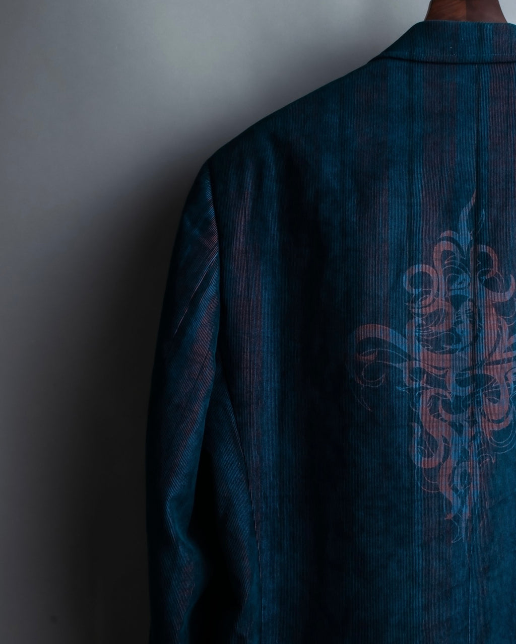 XL Vintage iridescent corduroy tailored jacket