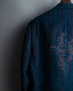 XL Vintage iridescent corduroy tailored jacket