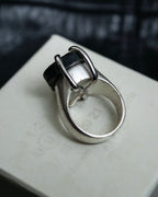 “Maison Margiela” Four stitches designed stone ring