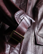 “GUCCI” Beautiful genuine sheep leather jacket
