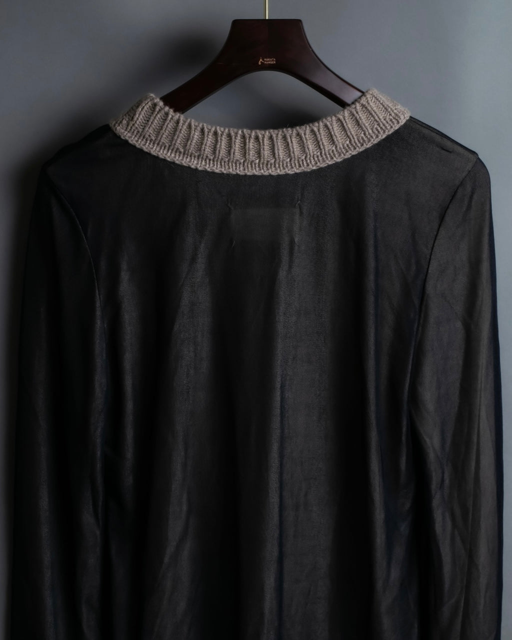 "Maison  Martin Margiela" 2011 aw smooth double sheer knit