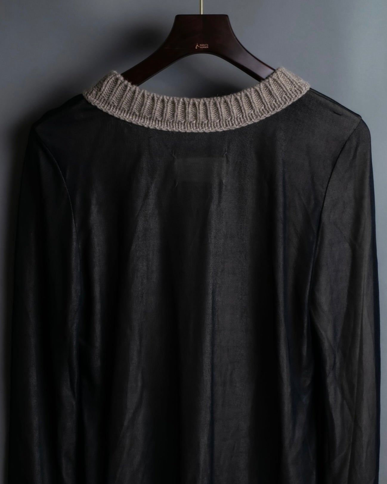 "Maison  Martin Margiela" 2011 aw smooth double sheer knit