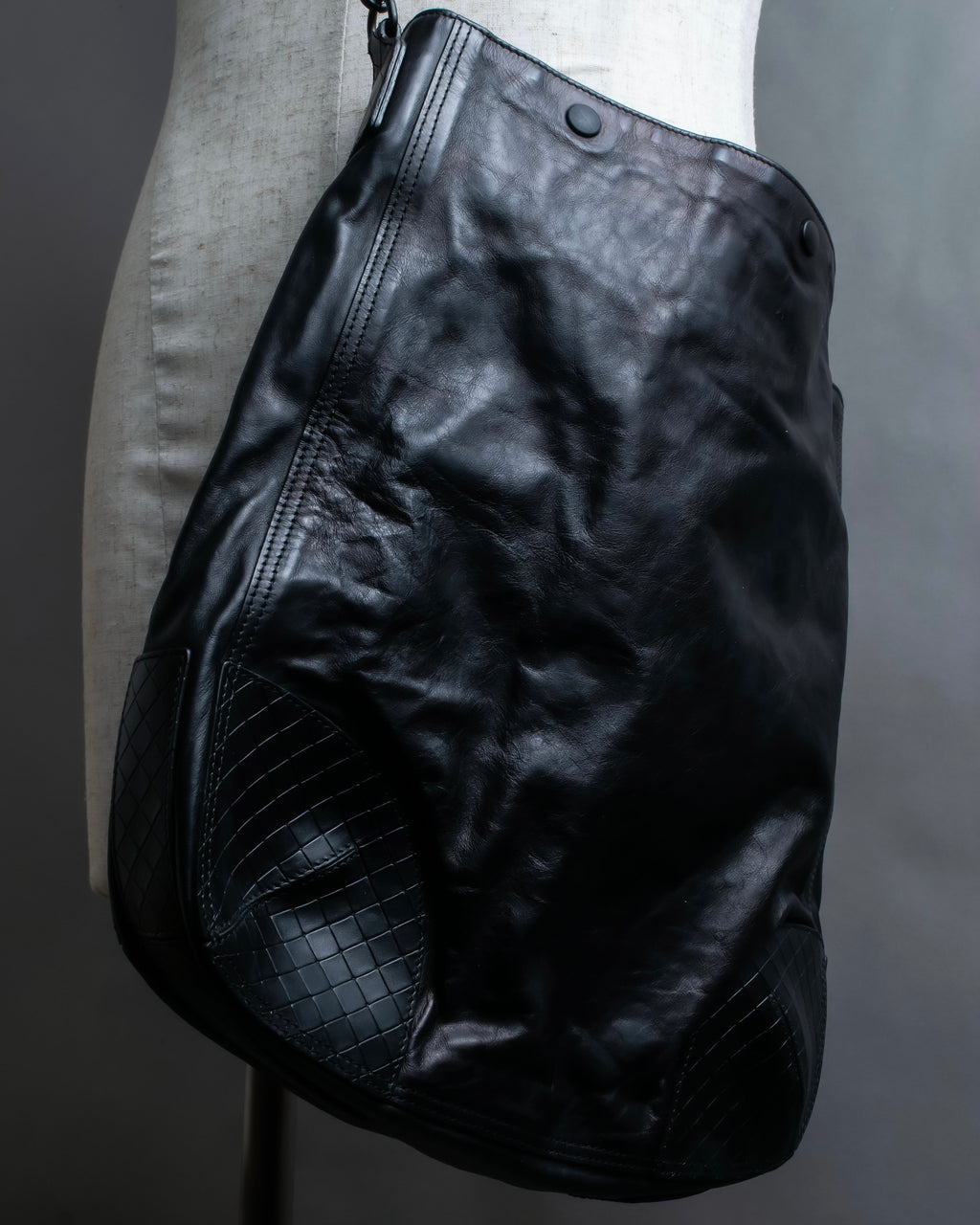 "BOTTEGA VENETA" Intreccio Mirage calf leather shoulder bag