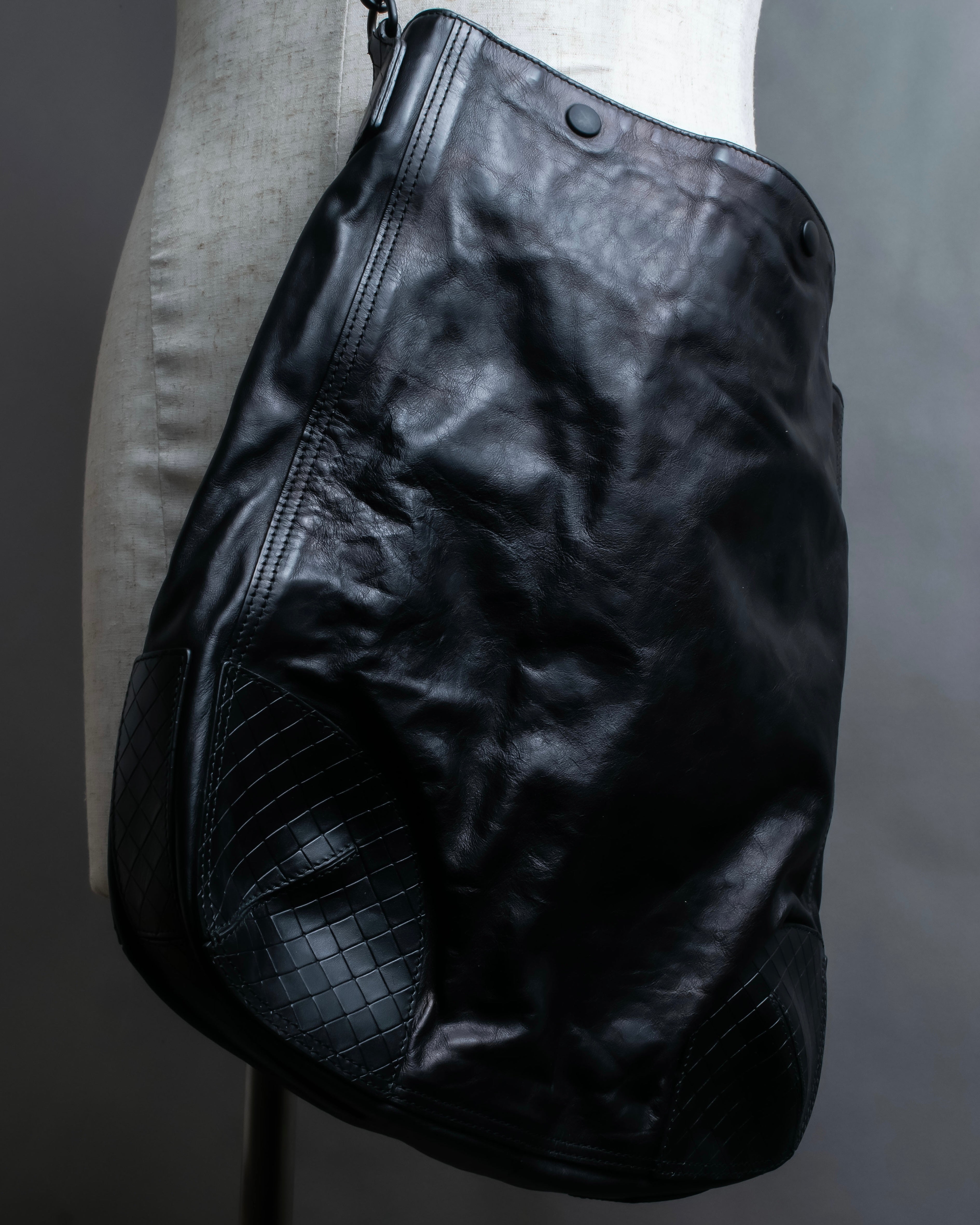 "BOTTEGA VENETA" Intreccio Mirage calf leather shoulder bag