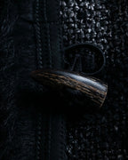 "PRADA" sheep fur wool duffel jacket