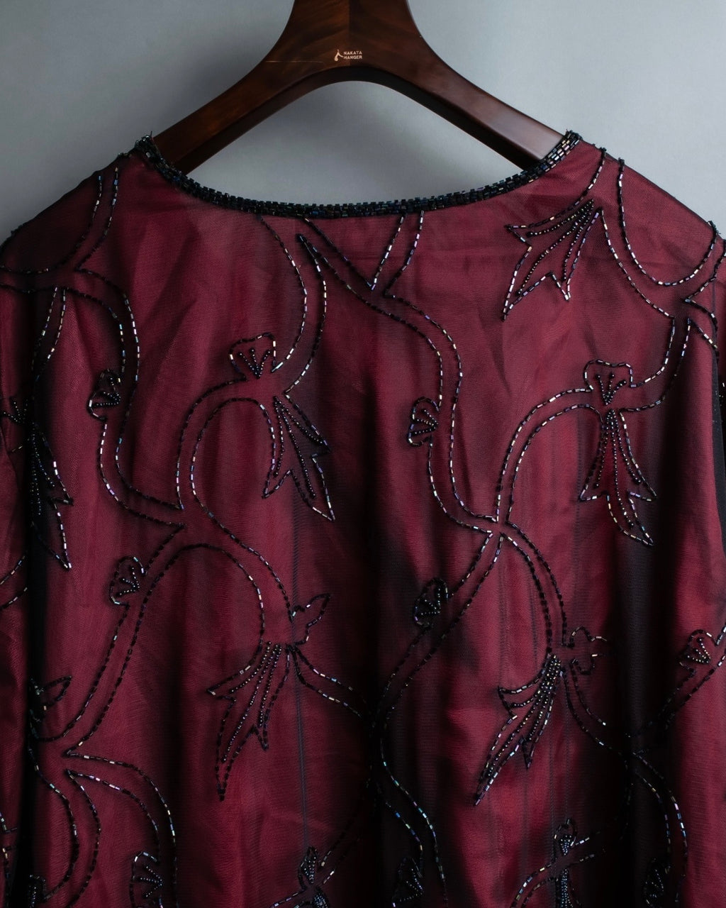 Sheer Layered Bijou Jacket