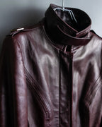 “GUCCI” Beautiful genuine sheep leather jacket