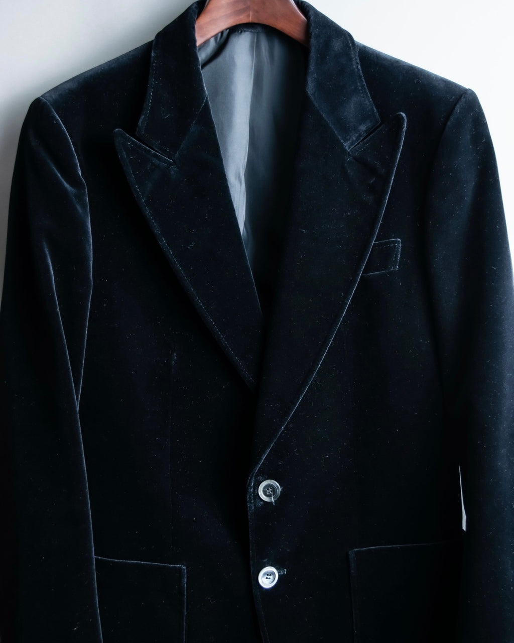 Vintage beautiful velour tailored jacket